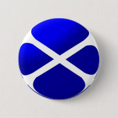 Schottische Flagge Button (Vorderseite)
