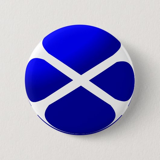 Schottische Flagge Button (Vorderseite)