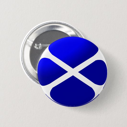 Schottische Flagge Button (Vorne & Hinten)