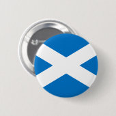 Schottische Flagge Button (Vorne & Hinten)
