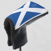 Schottische Flagge des Golf Headcover (3/4 Vorderseite)