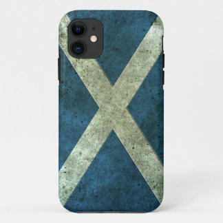 Schottische Flagge gealterter Stahleffekt Case-Mate iPhone Hülle