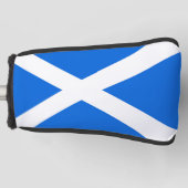 Schottische Flagge Golf Putter Lichtbogen Headcover (Vorderseite)