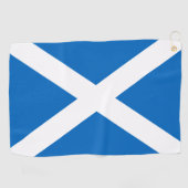Schottische Flagge Golf Towel Golfhandtuch (Horizontal)