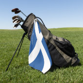 Schottische Flagge Golf-Tuchgeschenks Schottlands Golfhandtuch (Gras)