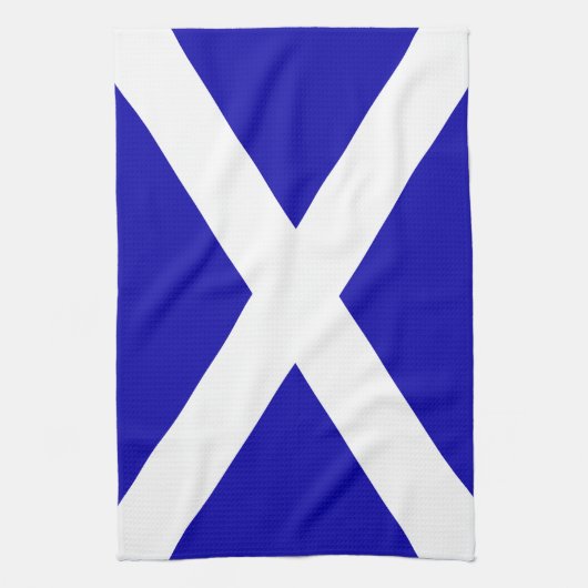 Schottische Flagge Handtuch (Vertikal)