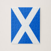 Schottische Flagge Jigsaw Puzzle arc (Vertikal)