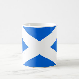 Schottische Flagge Kaffeetasse