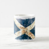 Schottische Flagge Kaffeetasse (Mittel)