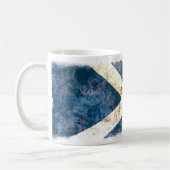 Schottische Flagge Kaffeetasse (Links)