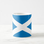 Schottische Flagge Kaffeetasse (Mittel)