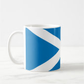 Schottische Flagge Kaffeetasse (Links)