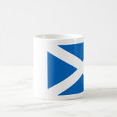 Schottische Flagge Kaffeetasse (Mittel)