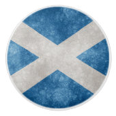 Schottische Flagge Keramikknauf (Vorderseite)