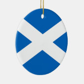 Schottische Flagge Keramikornament (Rechts)