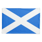 Schottische Flagge Kissenbezug (Rückseite)
