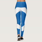 Schottische Flagge Leggings (Rückseite)