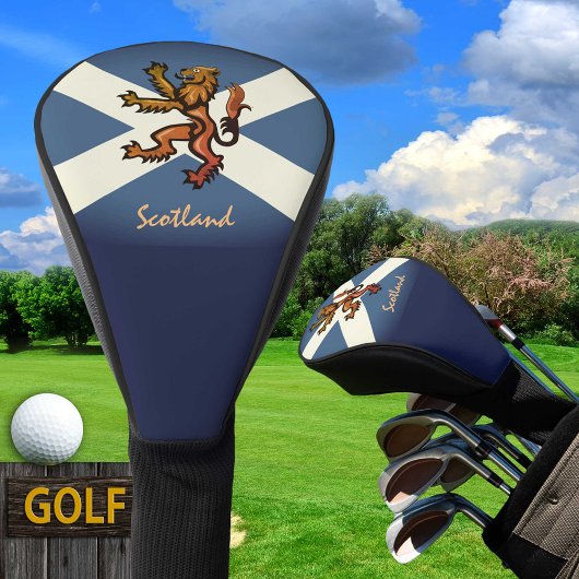 Schottische Flagge, Löwen & Golf Scotland Covers / Headcover