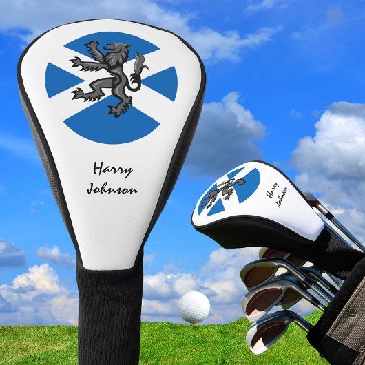 Schottische Flagge, Löwen und Mit Monogramm Golf C Golf Headcover