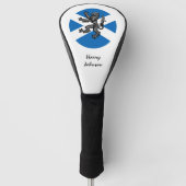 Schottische Flagge, Löwen und Mit Monogramm Golf C Golf Headcover (Vorderseite)