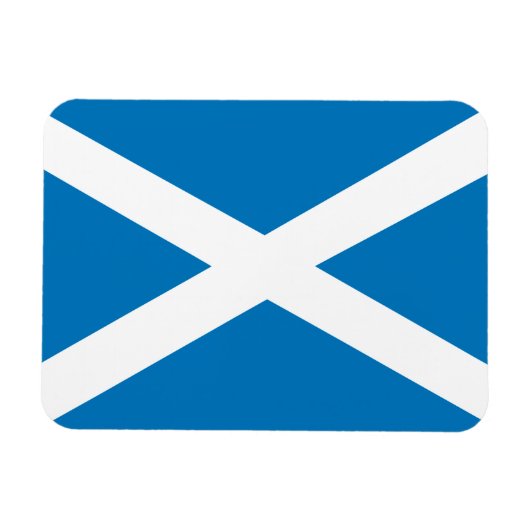 Schottische Flagge Magnet (Horizontal)