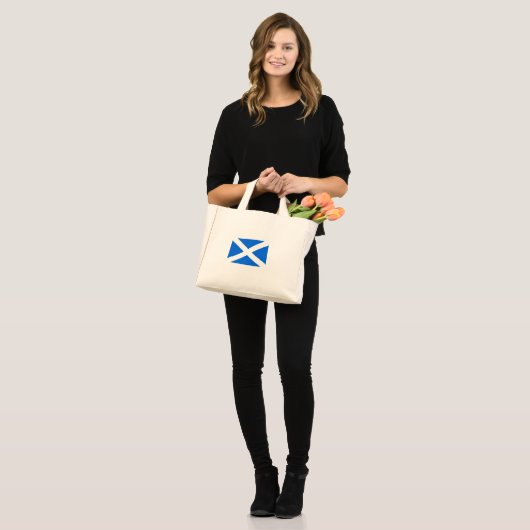 Schottische Flagge Mini Stoffbeutel (Vorderseite (Model))
