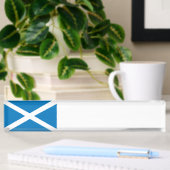 Schottische Flagge Namensplakette