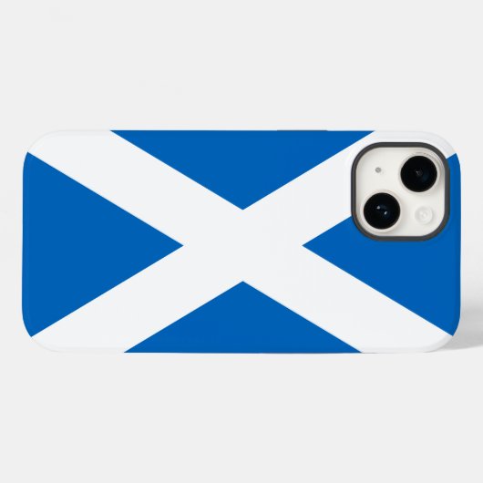 Schottische Flagge OtterBox iPhone Fall Case-Mate iPhone Hülle (Rückseite (Horizontal))