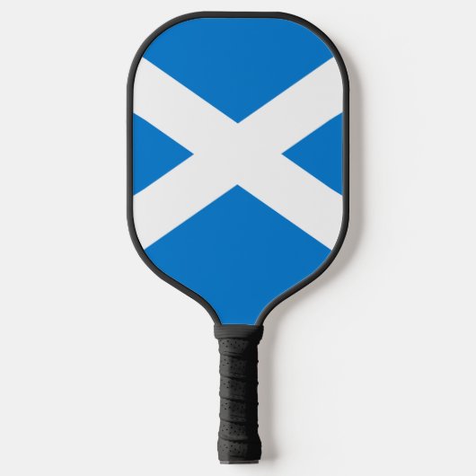 Schottische Flagge Pickleball Schläger (Vorderseite)