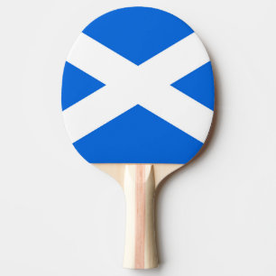 Schottische Flagge Pong Paddle Tischtennis Schläger