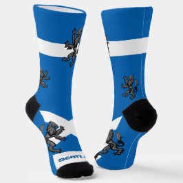 Schottische Flagge, Rampant Patriotic, Schottland Socken