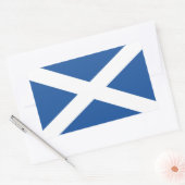 Schottische Flagge - Rechteckaufkleber Rechteckiger Aufkleber (Umschlag)