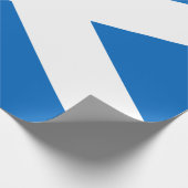 Schottische Flagge (Salreifen) (Schottische Flagge Geschenkpapier (Ecke)