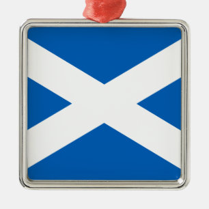 Schottische Flagge (Salreifen) (Schottische Flagge Ornament Aus Metall