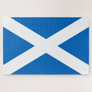 Schottische Flagge (Salreifen) (Schottische Flagge Puzzle
