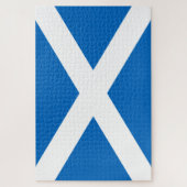 Schottische Flagge (Salreifen) (Schottische Flagge Puzzle (Vertikal)