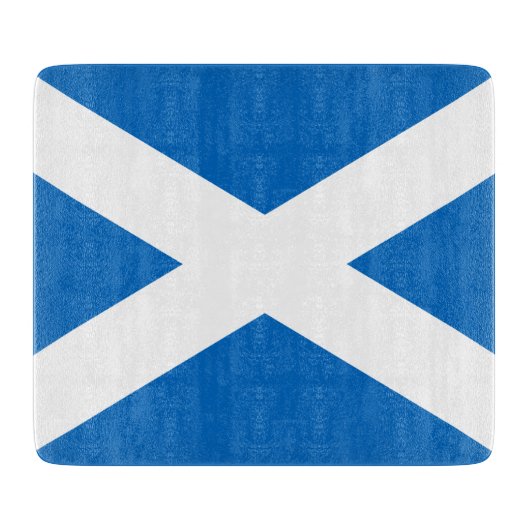 Schottische Flagge (Salreifen) (Schottische Flagge Schneidebrett (Vorderseite)