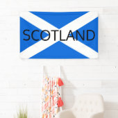 Schottische Flagge - schottische Flagge Banner (Insitu)