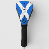 Schottische Flagge - schottische Grenze Golf Headcover (Vorderseite)