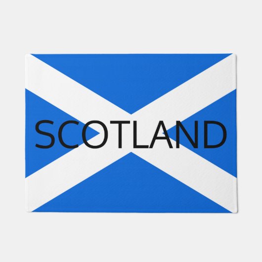 Schottische Flagge - schottische Regierung Fußmatte (Vorderseite)