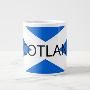 Schottische Flagge - schottischer Minister Jumbo-Tasse