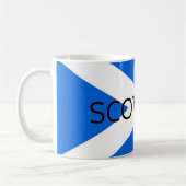 Schottische Flagge - schottischer Minister Kaffeetasse (Links)