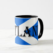 Schottische Flagge - schottischer Minister Tasse (VorderseiteRechts)