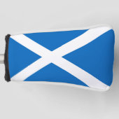 Schottische Flagge - Schottischer Salreifen Golf Headcover (Vorderseite)