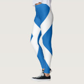 Schottische Flagge - Schottischer Salreifen Leggings (Links)