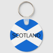 Schottische Flagge Schottischer Schlüsselanhänger (Vorderseite)