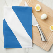 Schottische Flagge & Schottland Land Patriots / Sp Geschirrtuch (Viertel Falte)