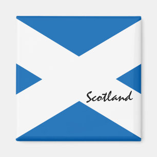 Schottische Flagge & Schottland Land Patriots/Spor Magnet
