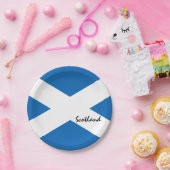 Schottische Flagge & Schottland Land Patriots/Spor Pappteller (Party)