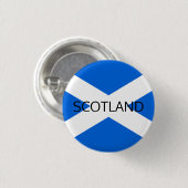 Schottische Flagge Schottland Pinback Button arc1 (Vorne & Hinten)